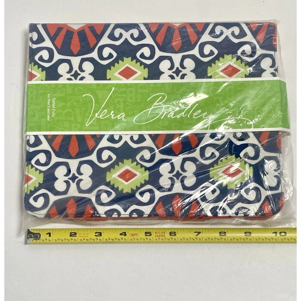 Vera Bradley Sun Valley Tablet Case Cover Folio for Apple iPad Gen 2 & Up